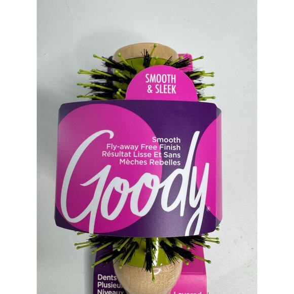 Goody Wooden Curl Brush Smooth & Sleek Retired - Picture 3 of 3